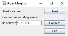 Fenêtre de connexion